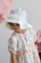 Детская хлопковая шляпа Jamiks WILLA аппликация бежевый WILLA.Nak.glow.JLH105.G