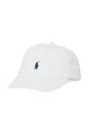 Дитяча бавовняна кепка Polo Ralph Lauren бавовна білий 320552489001