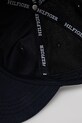 Детская хлопковая кепка Tommy Hilfiger тёмно-синий AU0AU01954.PPYA
