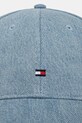 Tommy Hilfiger czapka z daszkiem bawełniana dziecięca AU0AU01964.PPYA niebieski SS25