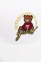 Pamučna kapa sa šiltom za bebe Guess H5RZ09.WO08O.PPYA bijela SS25