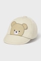 Dětská bavlněná kšiltovka Mayoral Newborn bavlna béžová 9885.1P.Newborn.PPYH