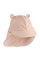 Liewood șapcă de baseball pentru copii Senia Seersucker Sun Hat With Ears LW17681 portocaliu SS25