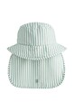 CHLAPEC Dětský klobouk Liewood Damona Stripe Sun Hat LW19938 tyrkysová