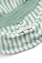 Дитячий капелюх Liewood Damona Stripe Sun Hat бірюзовий LW19938