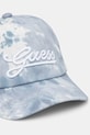 Guess czapka z daszkiem bawełniana dziecięca H5GZ00.WH8W0.PPYA niebieski SS25