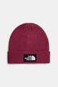 The North Face berretto KIDS TNF BOX LOGO CUFFED BEANIE medio spessore rosa NF0A7WGC6EO1