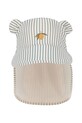 Konges Sløjd czapka z daszkiem dziecięca ASTER BEAR SWIM HAT GRS KS103269 niebieski SS25