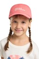 Παιδικό καπέλο μπέιζμπολ Jack Wolfskin BASEBALL CAP K άλλο ροζ 1901013
