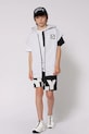 Детска памучна шапка с козирка Dkny D62100
