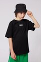 Двусторонняя детская шляпа Dkny узор чёрный D62101