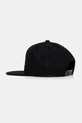 CHLAPEC Dětská bavlněná kšiltovka Vans DROP V II SNAPBACK VN0A36OUBLK1 černá