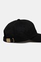 Vans czapka z daszkiem bawełniana dziecięca HALF BOX CURVED BILL JOCKEY VN000J4TBLK1 czarny SS25