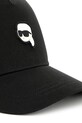 Дитяча бавовняна кепка Karl Lagerfeld Z30398 чорний