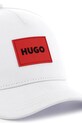 HUGO czapka z daszkiem bawełniana dziecięca G00313 biały SS25