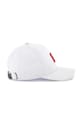 HUGO czapka z daszkiem bawełniana dziecięca G00313 biały