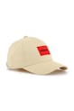 Детская хлопковая кепка HUGO хлопок бежевый G00313