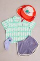 Детская хлопковая кепка Bobo Choses Funny Snail 125AH007