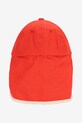 Детская хлопковая кепка Bobo Choses Funny Snail красный 125AH007
