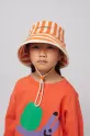 Bobo Choses cappello in cotone bambino/a arancione 125AI019