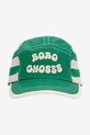 Детская хлопковая кепка Bobo Choses 125AI024 зелёный SS25