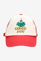 Bobo Choses șapcă din bumbac pentru copii Hello Joy 125AI022 rosu SS25