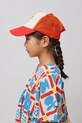 Bobo Choses șapcă din bumbac pentru copii Hello Joy 125AI022 rosu