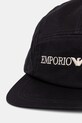 CHLAPEC Bavlněná baseballová čepice Emporio Armani EB000328.AF14016 námořnická modř