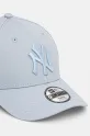 New Era berretto da baseball in cotone NEW YORK YANKEES 60595469 blu SS25