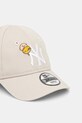 New Era czapka z daszkiem bawełniana dziecięca NEW YORK YANKEES 60595414 beżowy SS25