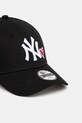 New Era czapka z daszkiem bawełniana NEW YORK YANKEES 60565278 czarny SS25