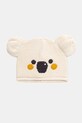 Дитяча бавовняна шапка United Colors of Benetton аплікація бежевий 6OOCAA00D.W.Seasonal