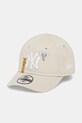 Detská bavlnená šiltovka New Era NEW YORK YANKEES bavlna béžová 60667519