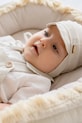 Βρεφικό βαμβακερό Σκούφος Jamiks DELMAR βαμβάκι μπεζ DELMAR.Nak.glo.JLH161.K