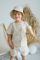 Дитячий лляний капелюх Jamiks ZURIMAN ZURIMAN.le.Nak.JLH148.K бежевий