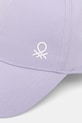 Кепка United Colors of Benetton 6YCTGA012.P.Seasonal фіолетовий SS25