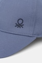 Kšiltovka United Colors of Benetton 6YCTGA012.P.Seasonal modrá SS25