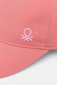 Šiltovka United Colors of Benetton 6YCTCA01Y.G.Seasonal ružová SS25