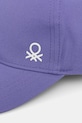 United Colors of Benetton șapcă 6YCTCA01Y.G.Seasonal violet SS25