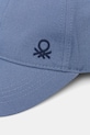 United Colors of Benetton czapka z daszkiem 6YCTCA01Y.G.Seasonal niebieski SS25