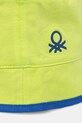 Băieți United Colors of Benetton pălărie reversibilă pentru copii 6YPLGA01G.P.Seasonal verde