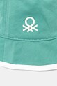 United Colors of Benetton kapelusz dwustronny dziecięcy 6YPLGA01G.P.Seasonal zielony
