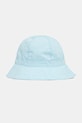 Дитячий двосторонній бавовняний капелюх United Colors of Benetton 65B2AA00W.W.Seasonal блакитний SS25