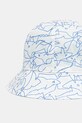 BIMBA United Colors of Benetton cappello a doppia faccia in cotone per bambini 65B2AA00W.W.Seasonal blu