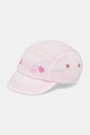 Dětská bavlněná kšiltovka United Colors of Benetton bavlna růžová 69G7AA00X.W.Seasonal