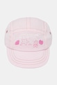 Dětská bavlněná kšiltovka United Colors of Benetton 69G7AA00X.W.Seasonal růžová SS25