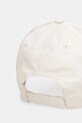 Akcesoria Tommy Jeans czapka z daszkiem bawełniana 0 AM0AM12958 beżowy