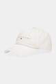 Tommy Jeans pamut baseball sapka 0 aplikációval bézs AM0AM12958