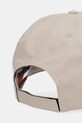Akcesoria Tommy Jeans czapka z daszkiem bawełniana 0 AM0AM12958 beżowy
