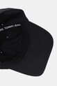 Βαμβακερό καπέλο του μπέιζμπολ Tommy Jeans 0 μαύρο AM0AM12958